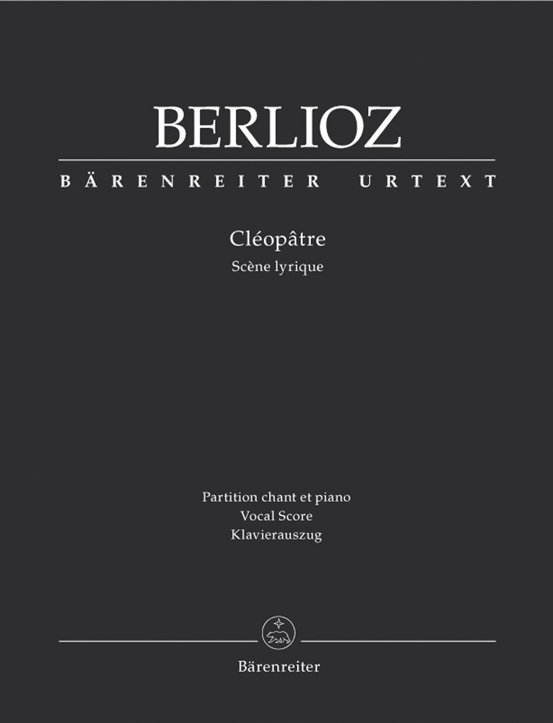 Cléopâtre Hol 36 (Vocal score, Urtext edition)