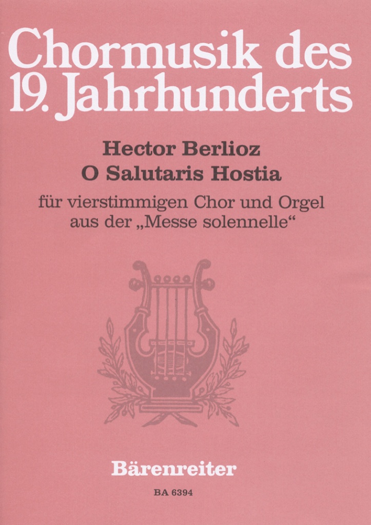 O Salutaris Hostia für vierstimmigen Chor und Orgel (aus der 'Messe solennelle')