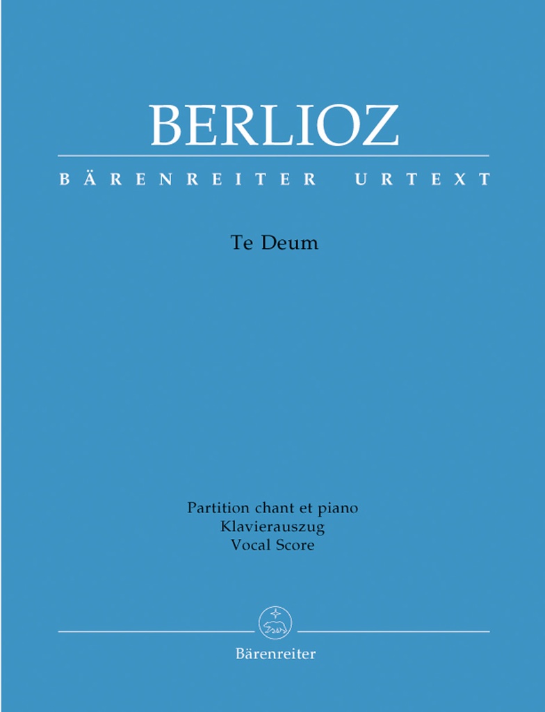 Te Deum, Op.22 Hol 118 (Vocal score, Urtext edition)