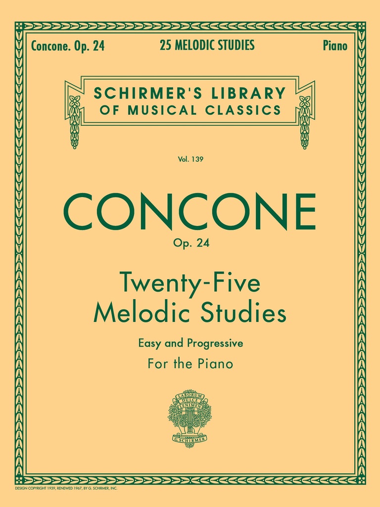 25 Melodic Studies, Op.24