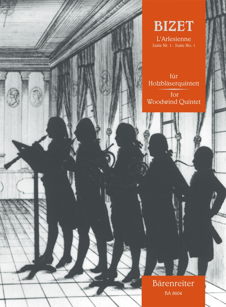 L'Arlésienne Suite für Holzblasintrumente instr.quintett No.1 (Score & parts)