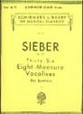 36 Eight-Measure Vocalises, Op.96 (Bariton)