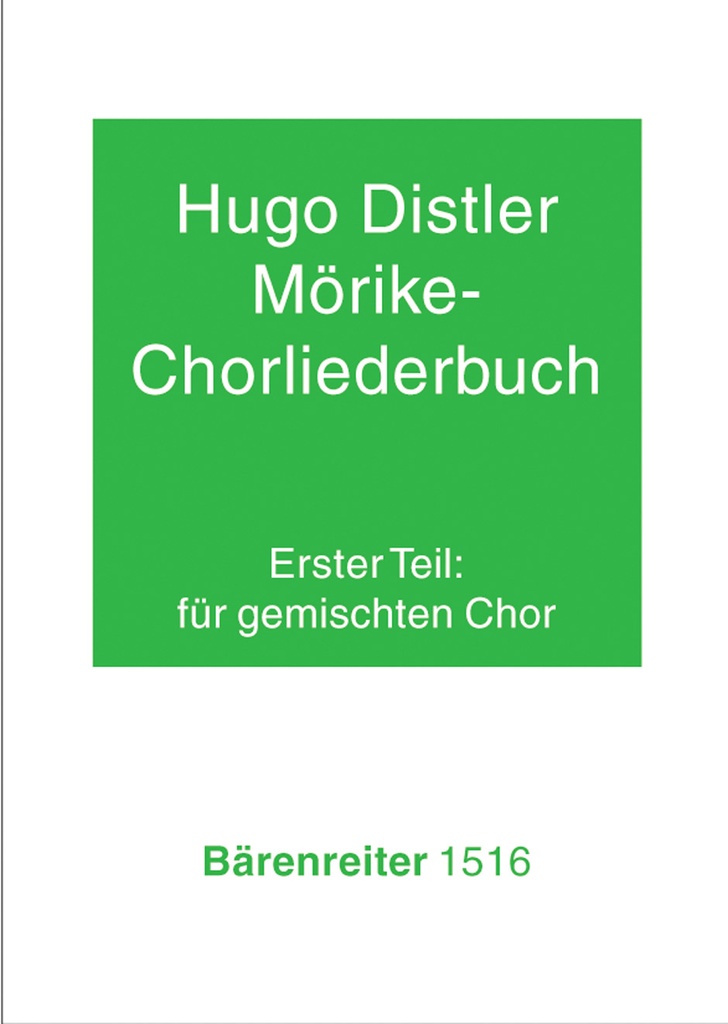 Mörike-Chorliederbuch, Teil 1, Op.19 (1938/1939)