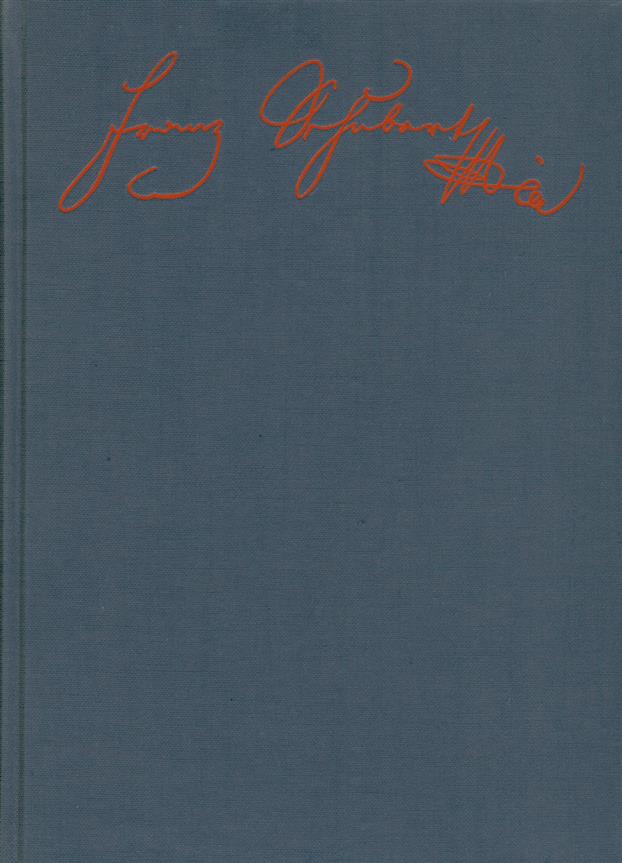 Franz Schuberts Werke in Abschriften: Liederalben und Sammlungen -Supplement zur 'Neuen Schubert Ausgabe', VIII /8 /Quellen II-