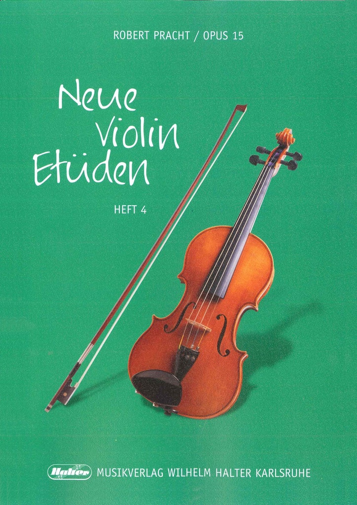 Neue Violin Etüden, Opus 15 - Heft 4