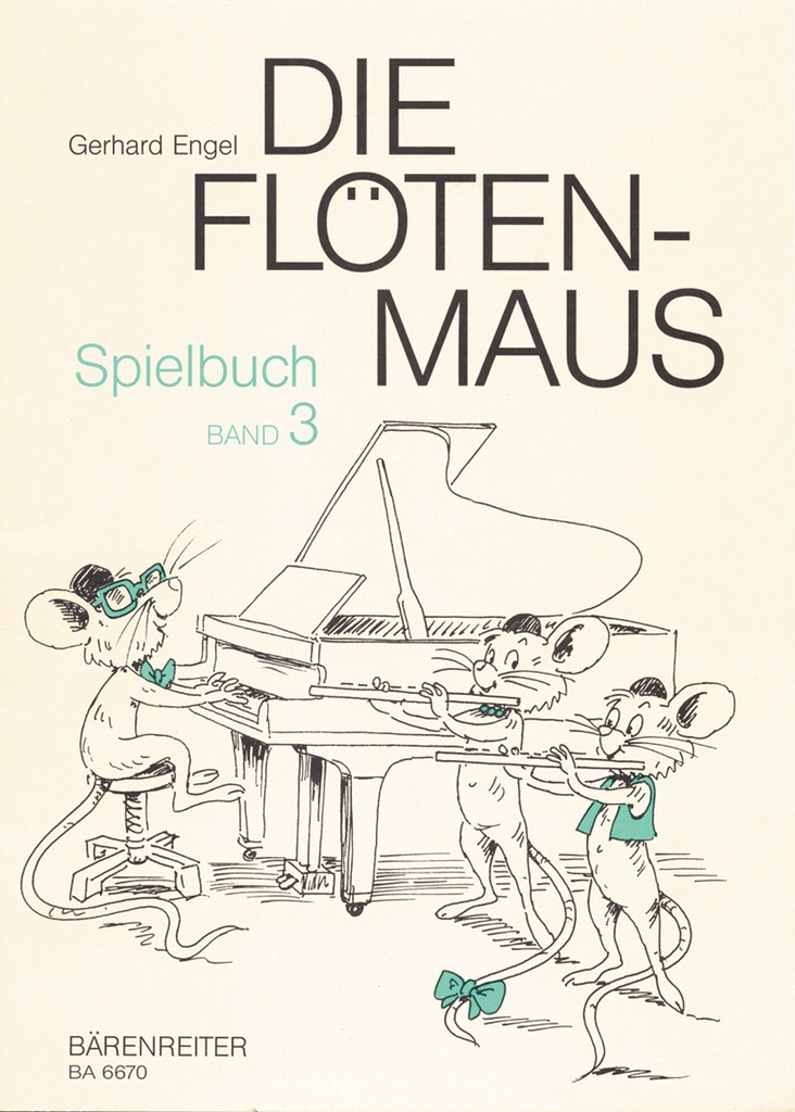 Die Flötenmaus: Spielbuch - Vol.3