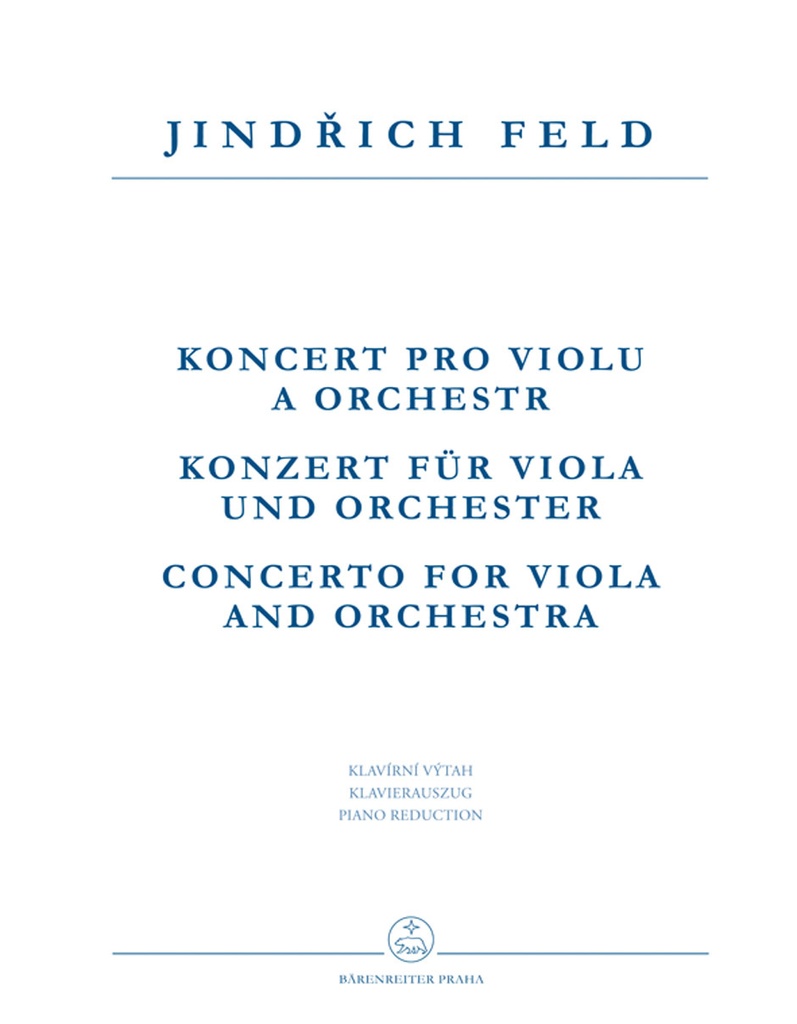 Concerto for Viola and Orchestra (Piano reduction)