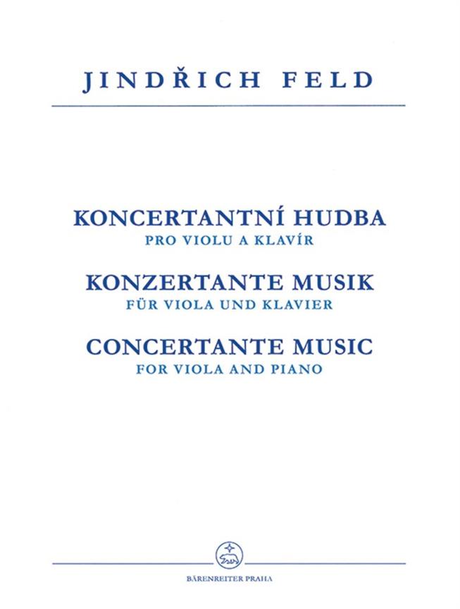 Konzertante Musik für Bratsche und Klavier (Set of parts)