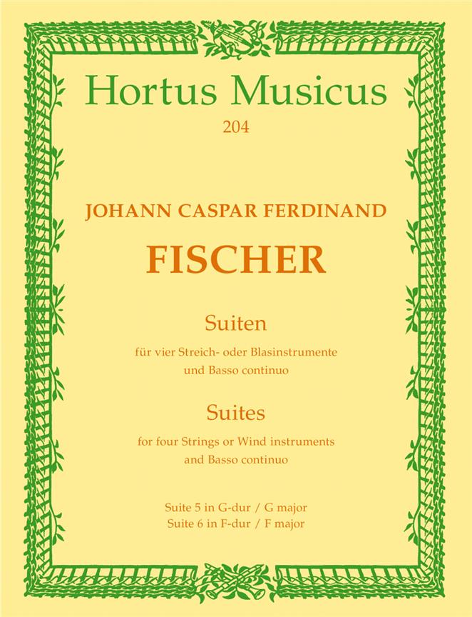 2 Suiten für vier Instrumente (Violen da gamba) (Score & parts)