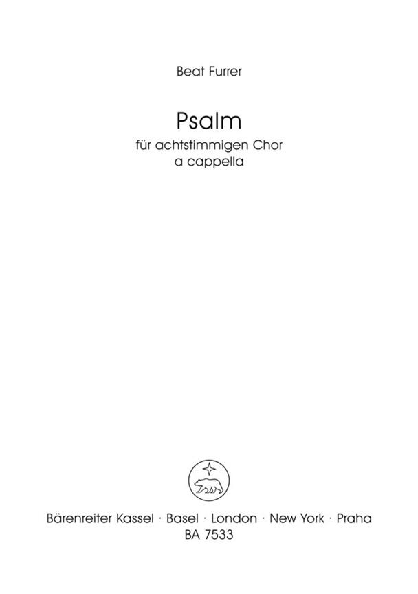 Psalm 'Gloria tibi Domine' (1997)