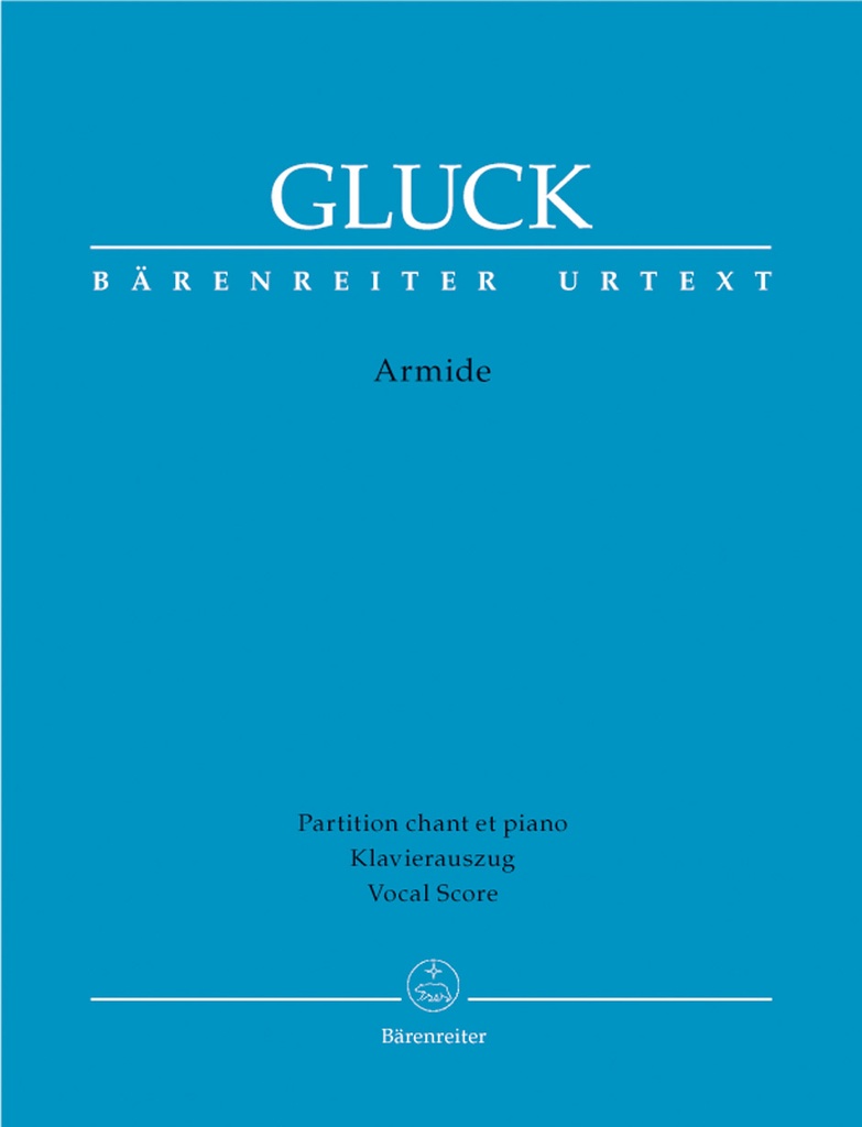 Armide ArmidaDrama héroique in fünf Akten- (Vocal score, Urtext edition)