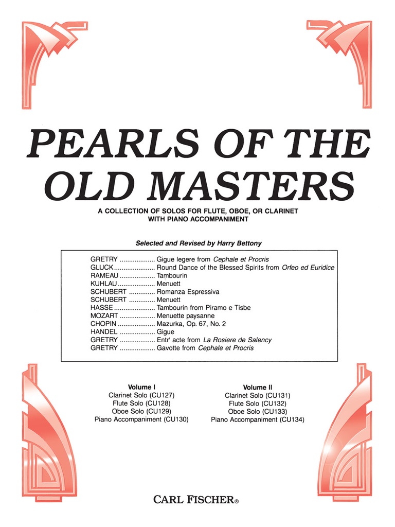 Pearls of the old masters - 2 (Flute part)