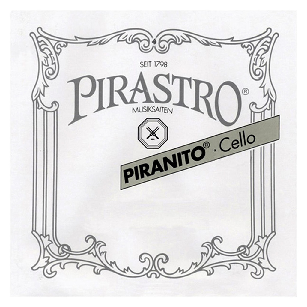 Do-snaar Pirastro Piranito voor 3/4 - 1/2 Cello (Medium tension, steel / chrome steel)