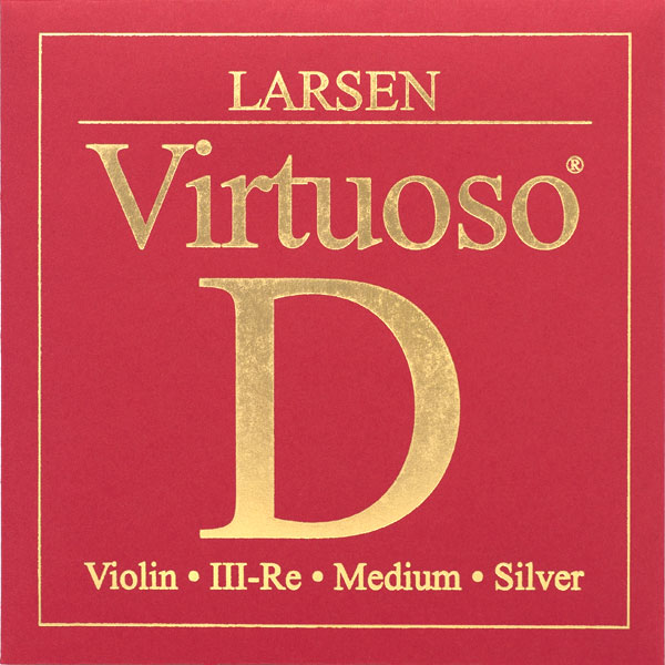 Re-snaar Larsen Virtuoso Silver Wound voor Viool (Medium tension)