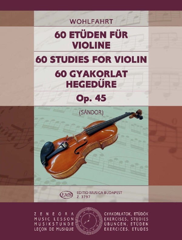 60 Etuden für Violine, Op.45