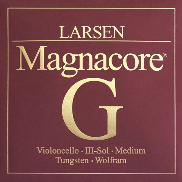 Sol-snaar Larsen Magnacore voor Cello (High tension wolfram)