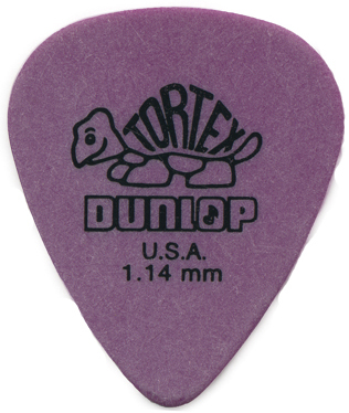 Plectrum tortex 1.14mm (hard violet)