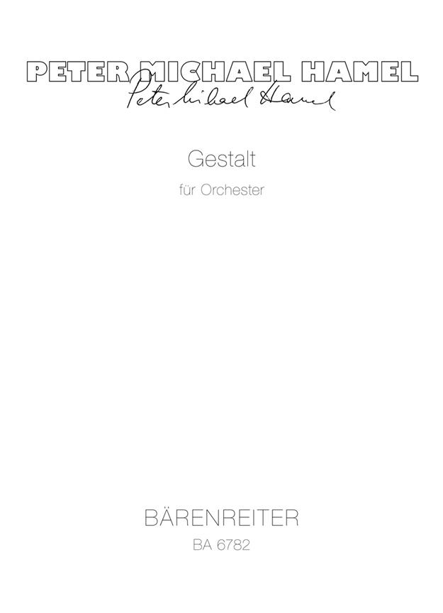 Gestalt für Orchester (1980) (Study score)