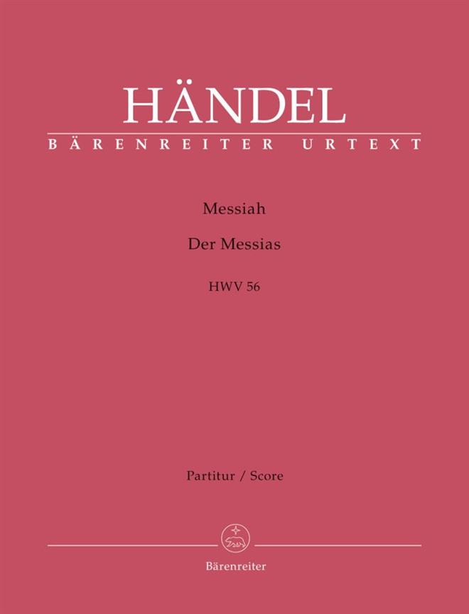 The Messiah, HWV.56 (Full score, Urtext edition)