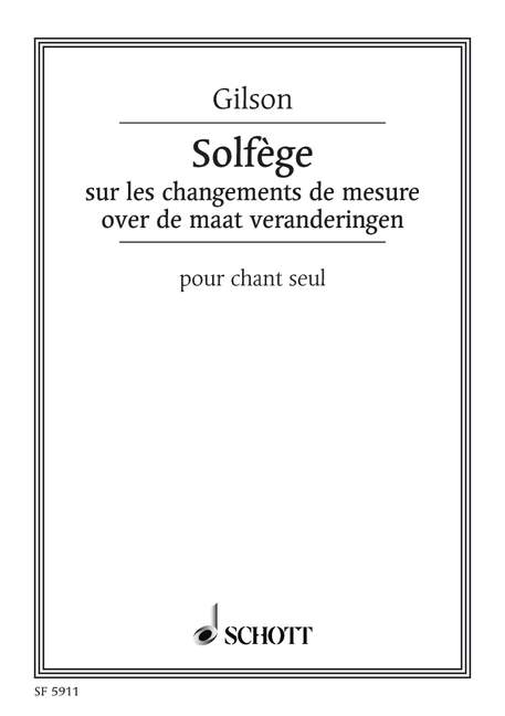 Solfège sur les changements de mesures