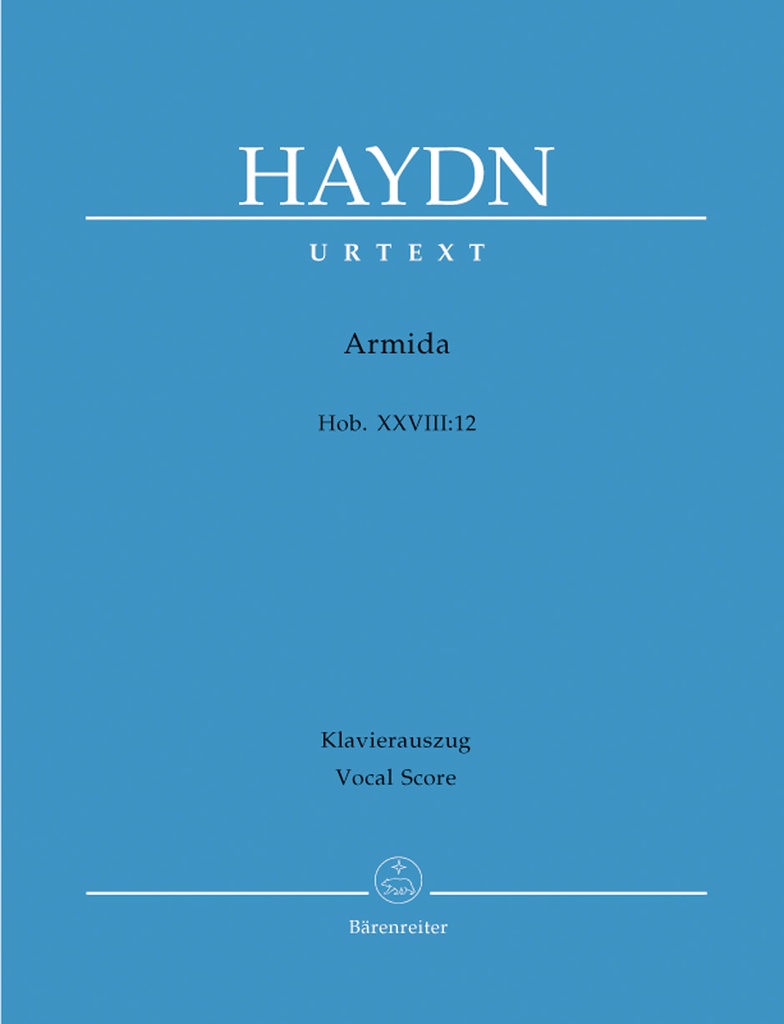 Armida Hob. XXVIII:12 (Vocal score, Urtext edition)