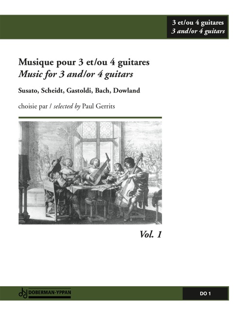 Musique pour 3 ou 4 Guitares - Vol.1