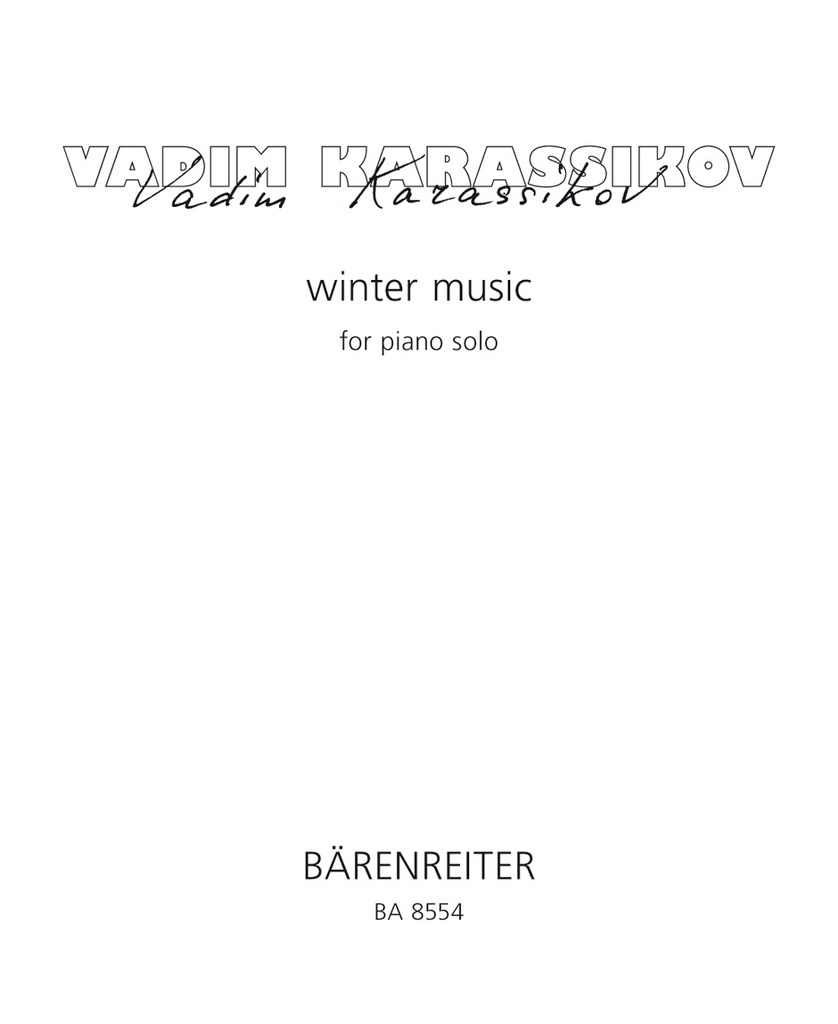 Winter Music für Klavier solo (1995)