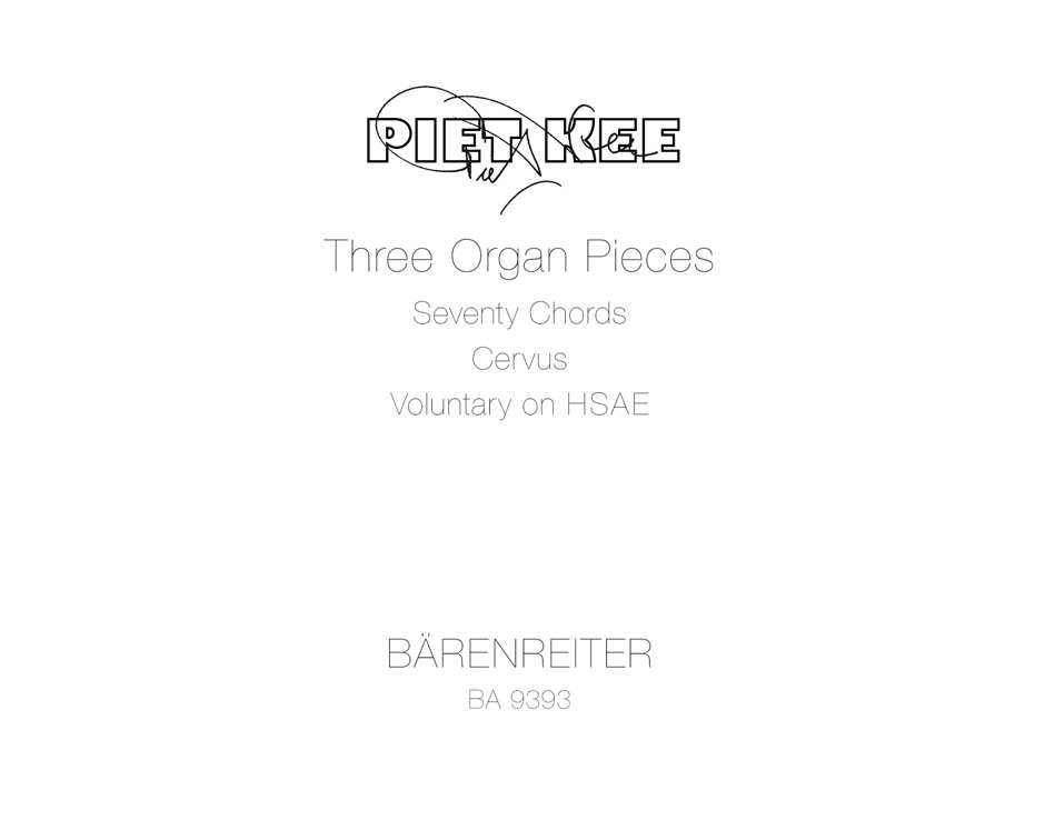 3 Organ Pieces