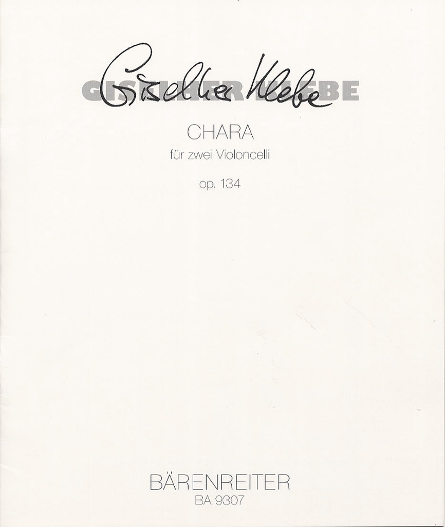 Chara für two Violoncelli, Op.134