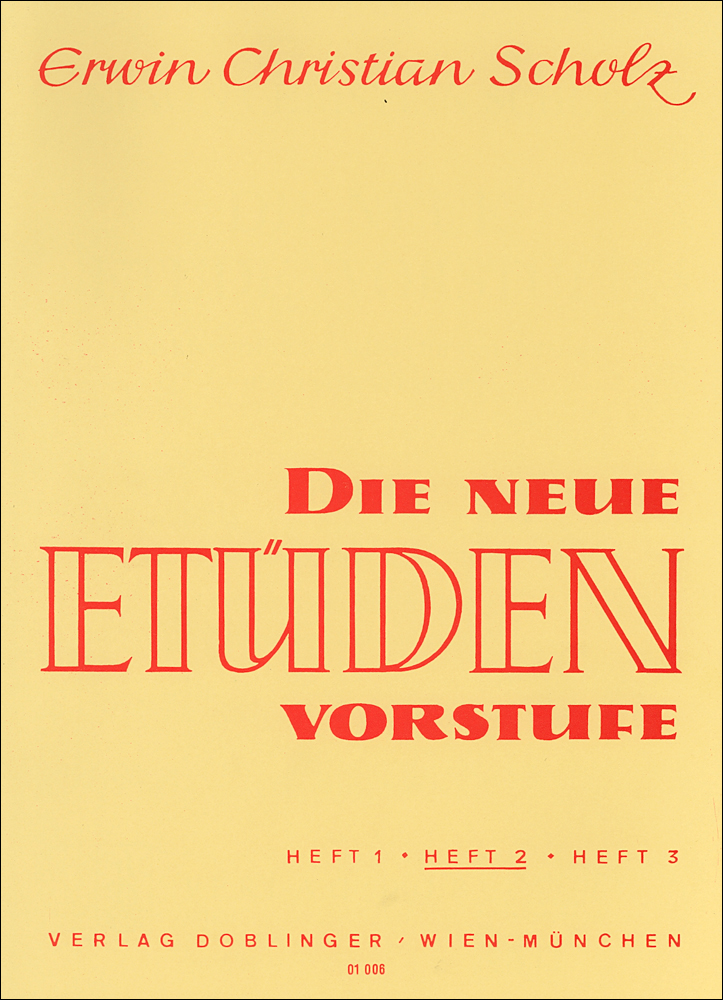 Die Neue Etuden Vorstufe - Heft 2