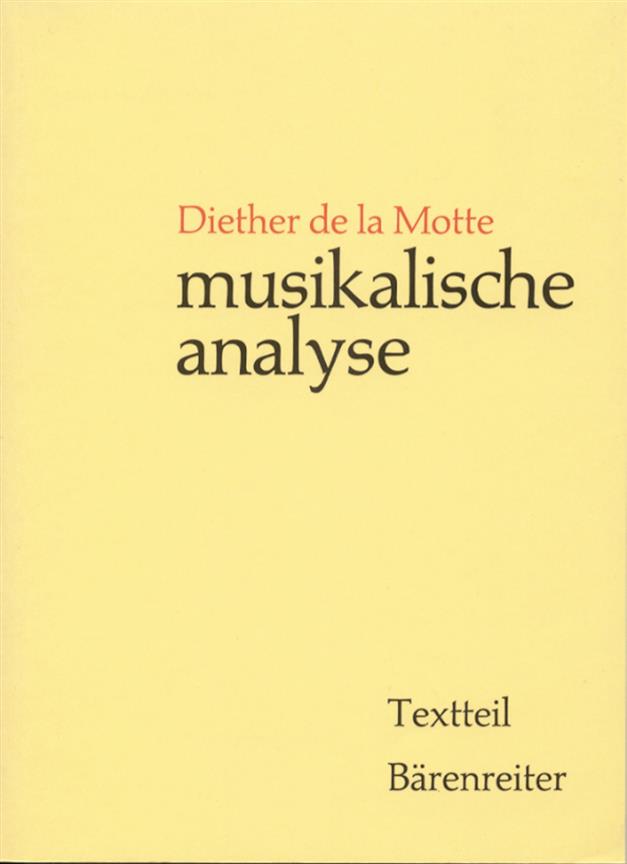 Musikalische Analyse