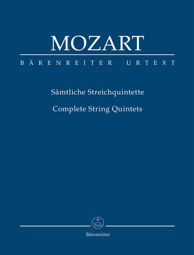 Complete String Quintets (Study score, Urtext edition, Anthology)