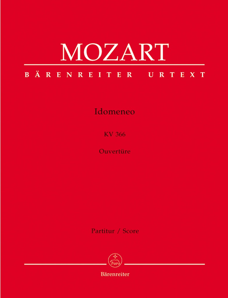 Idomeneo, KV.366 (Full score, Urtext edition)