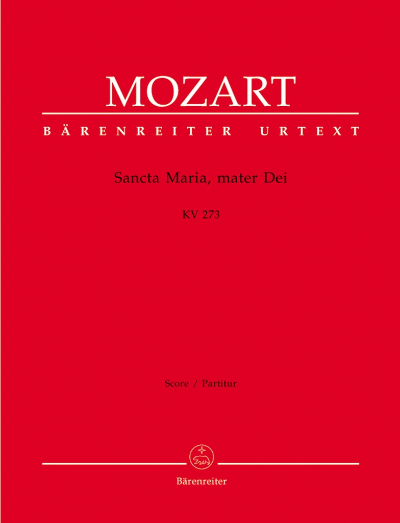 Sancta Maria, Mater Dei, KV.273 (Full score, Urtext edition)