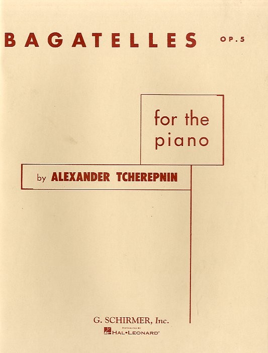 Bagatelles for the Piano, Op.5