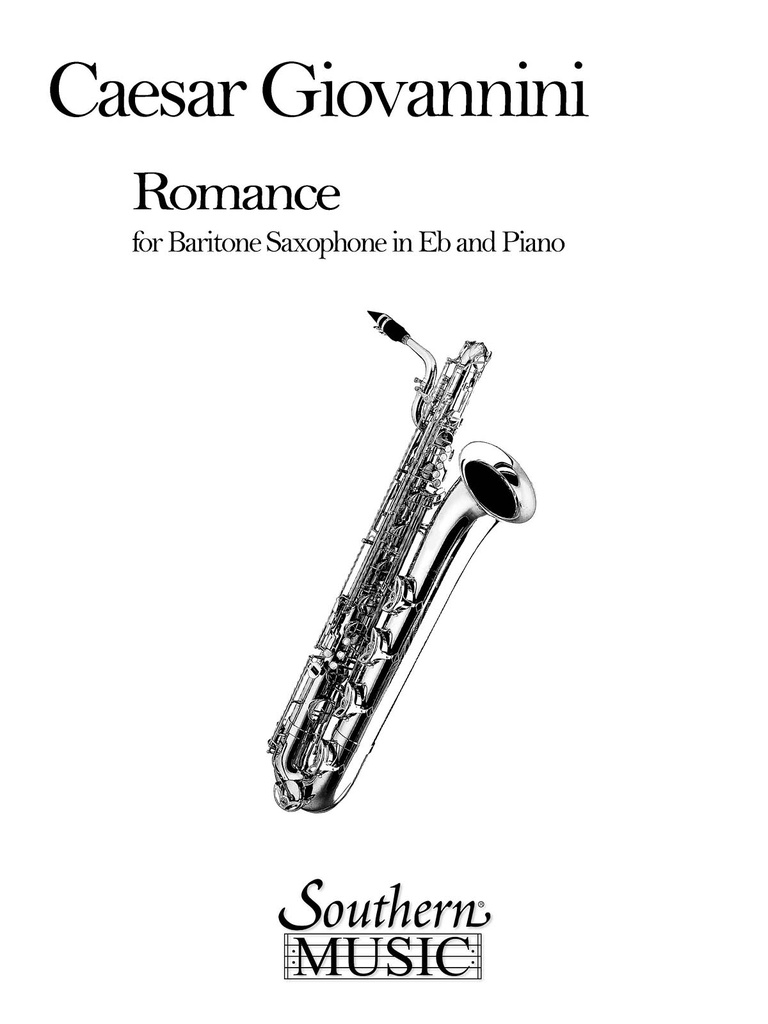 Romance for baritone saxophone and piano