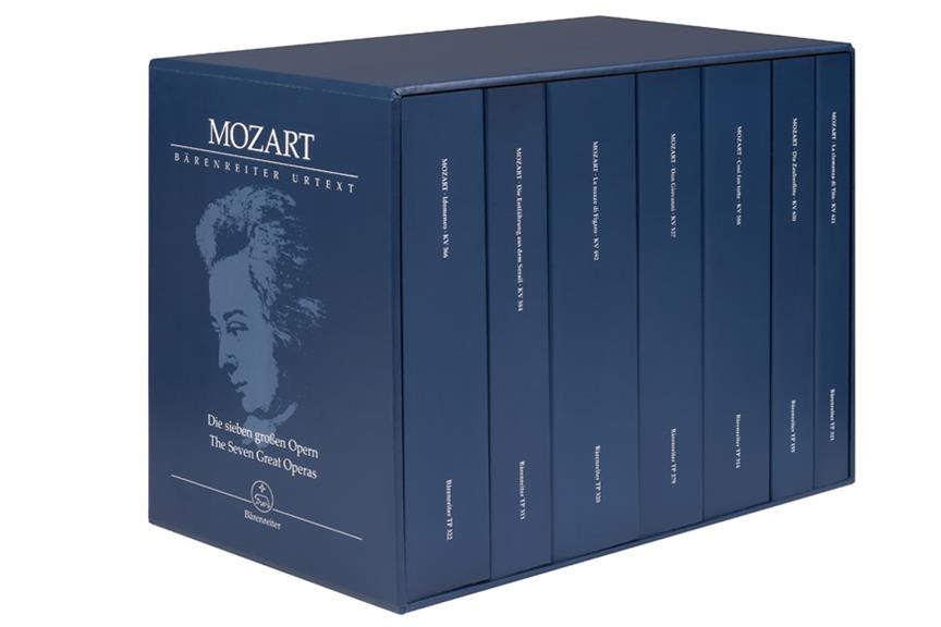 The Seven Great Operas, KV.366, 384, 492, 527, 588, 620, 621 (Study score, Urtext edition, Anthology)