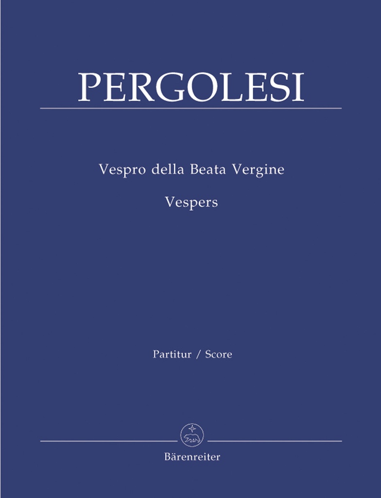 Vespro della Beata Vergine / Vesper (Full score)