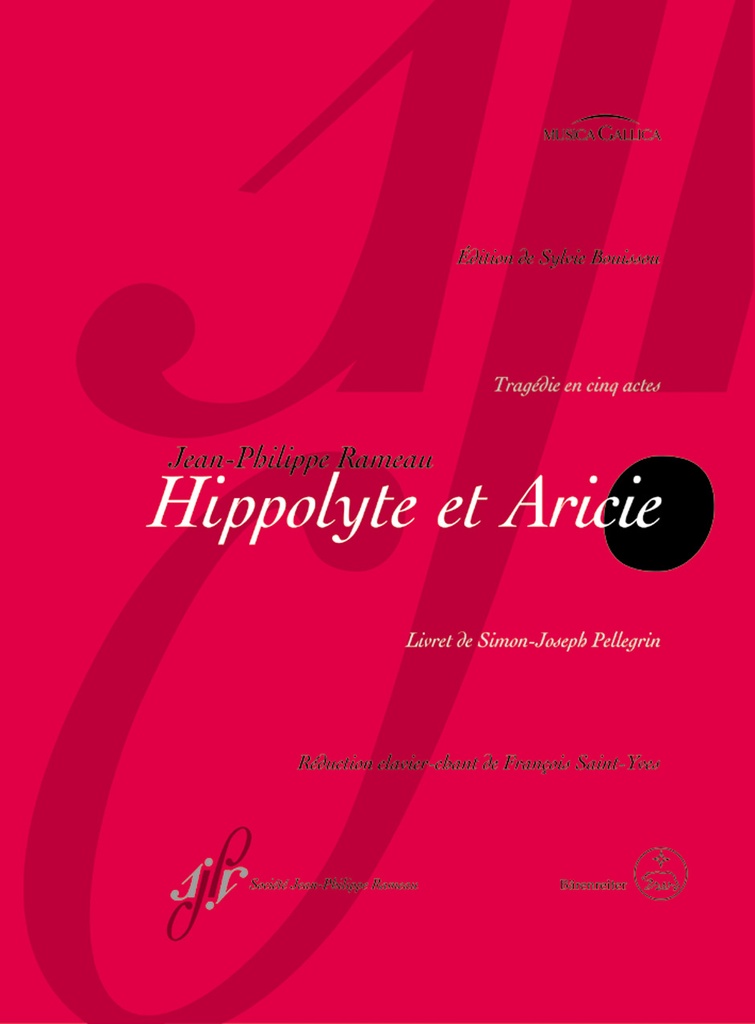 Hippolyte et Aricie (1757) (Vocal score, Urtext edition)