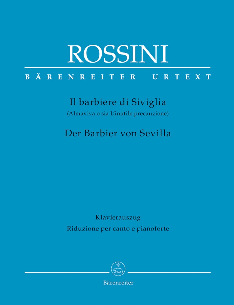 Il Barbieri di Siviglia (Vocal score, italian/german)