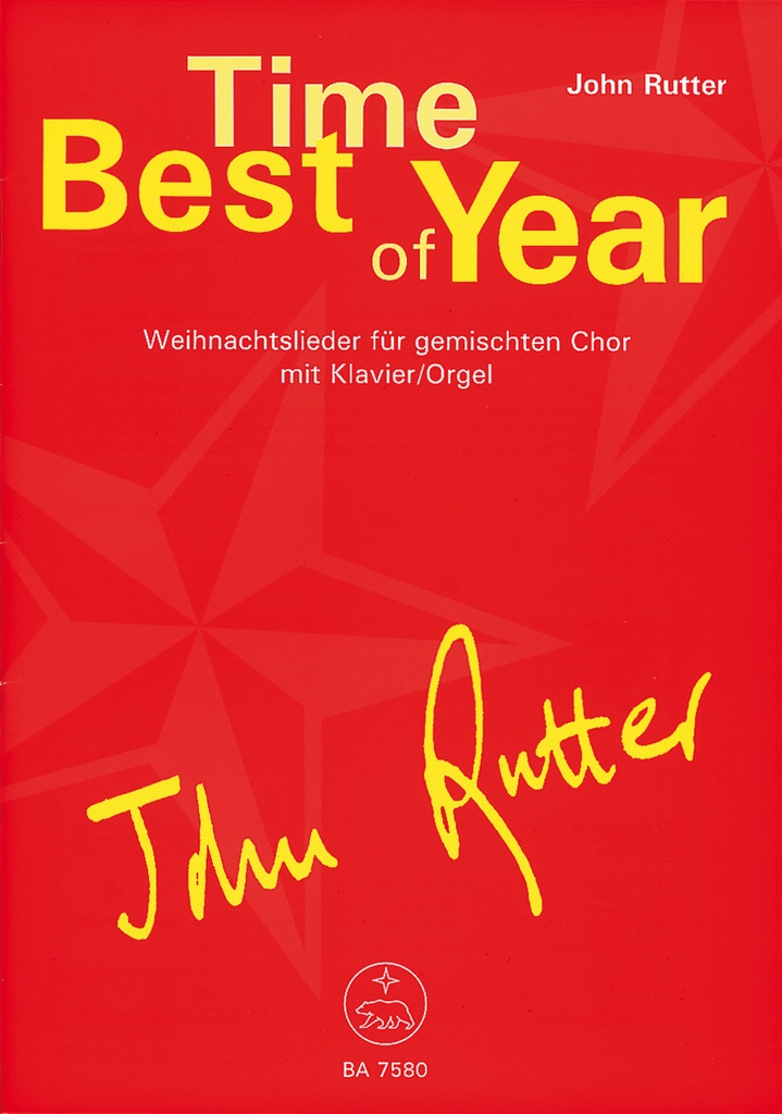 Best Time of Year -Weihnachtslieder für Mixed Choir mit Klavier/Orgel-