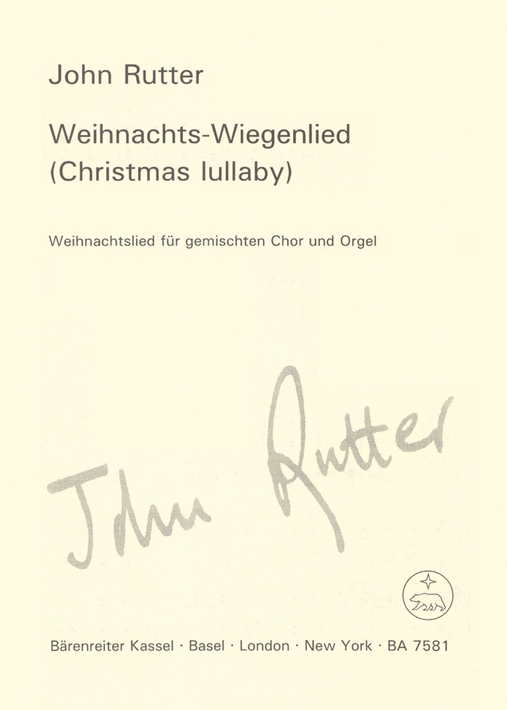 Weihnachtliches Wiegenlied - Christmas Lullaby -Christmas Carol-