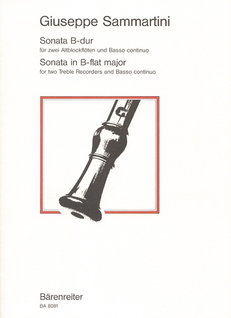 Sonate B-Dur (Triosonate) (Score & parts)