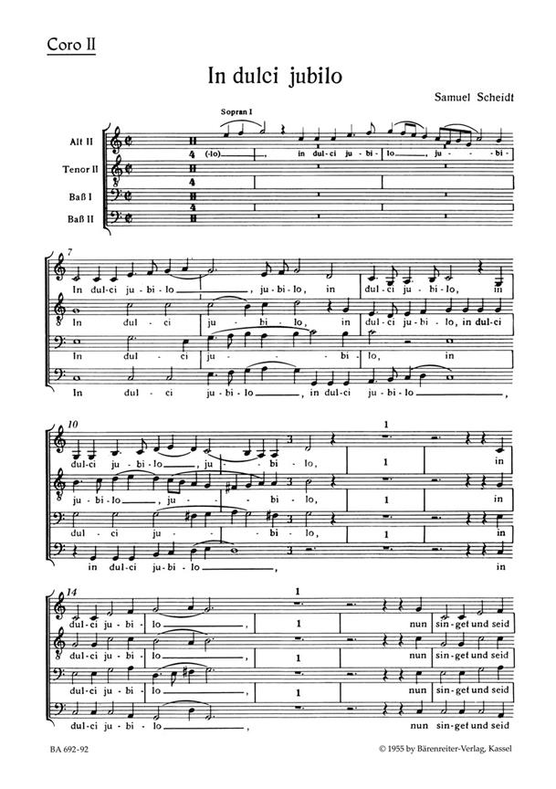 In dulci jubilo (Choir 2)