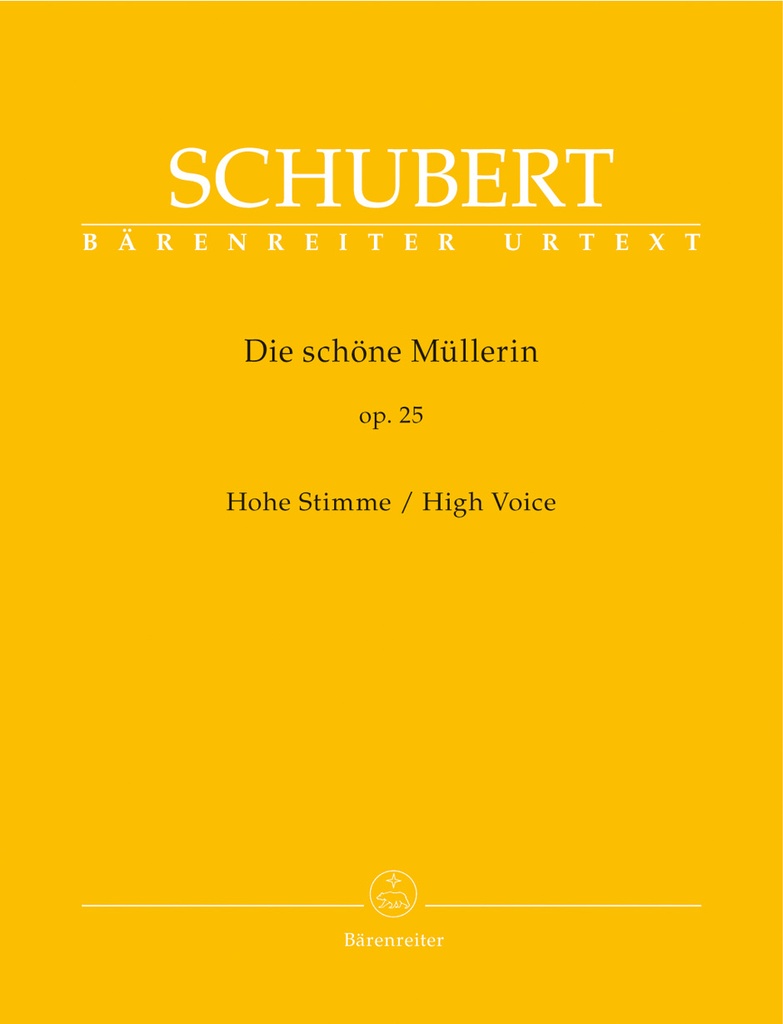 Die schöne Müllerin, Op.25 D 795 (High Voice)