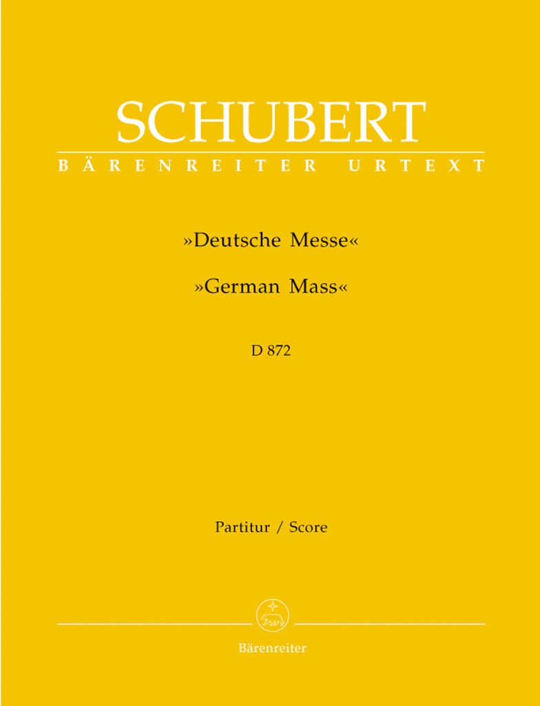 German Mass, D.872 (Full score, Urtext edition)