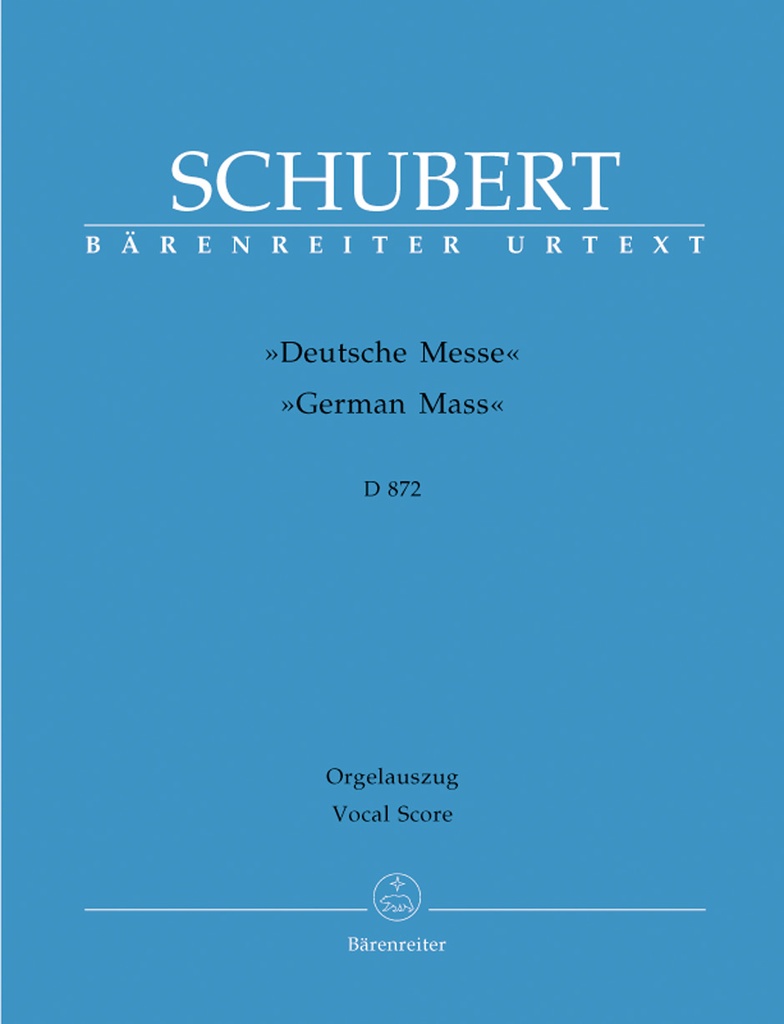 German Mass, D.872 (Vocal score)