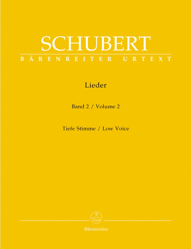 Lieder - Vol.2 (Low voice)