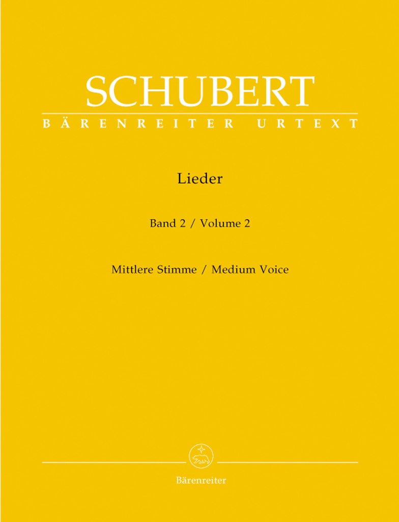 Lieder - Vol.2 (Medium voice)