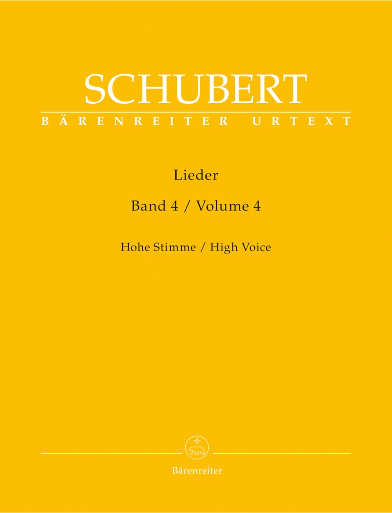 Lieder - Vol.4 (High voice)